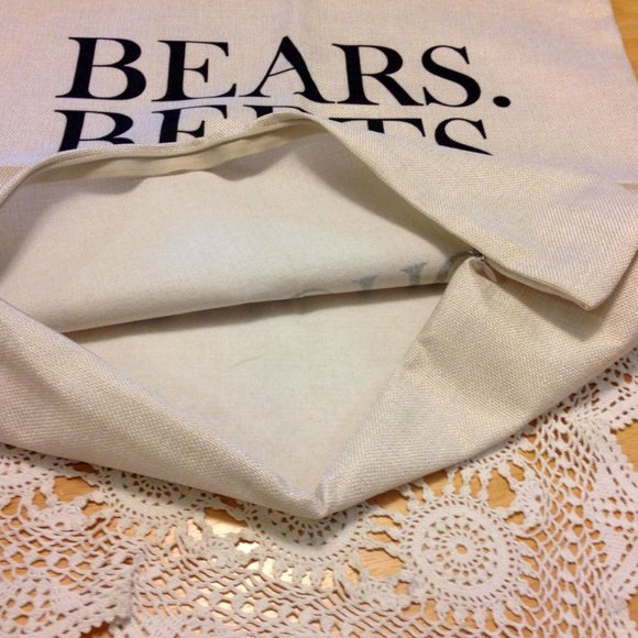 Decorative Pillow Cover - Bears. Beets. Battlestar Gallactica - Picture 4 of 4